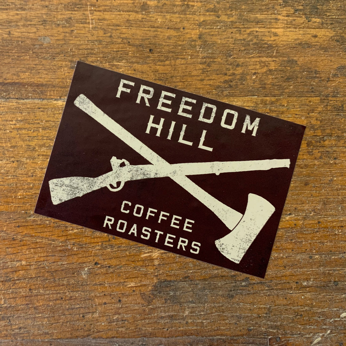 FREEDOM HILL PIONEER STICKER | Freedom Hill Coffee Roasters