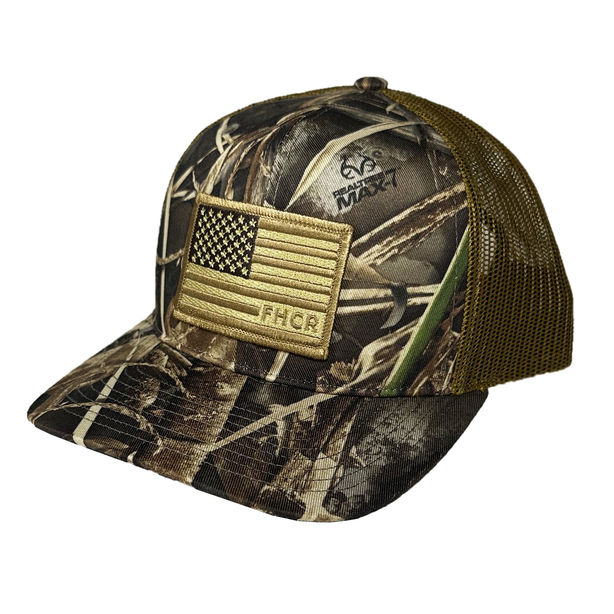 Camo flag hat online